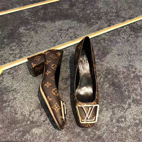 louis vuitton designer heels|louis vuitton monogram heels.